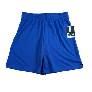 DSG Girls L‎ 14 Basketball Shorts Blue Mesh Athletic Performance Loose Fit New